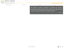Tablet Screenshot of mihirthaker.com
